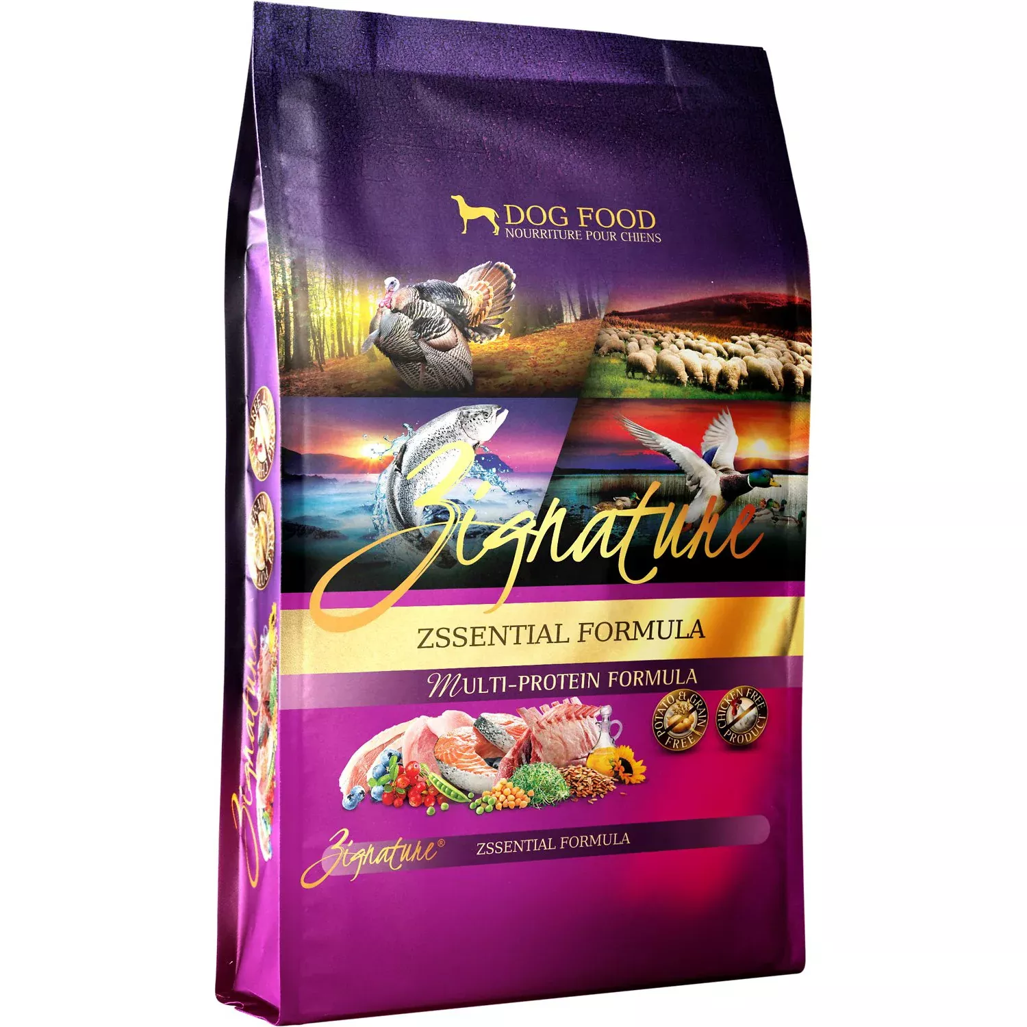 Zignature Zssential Formula Dog Food, 25 LB