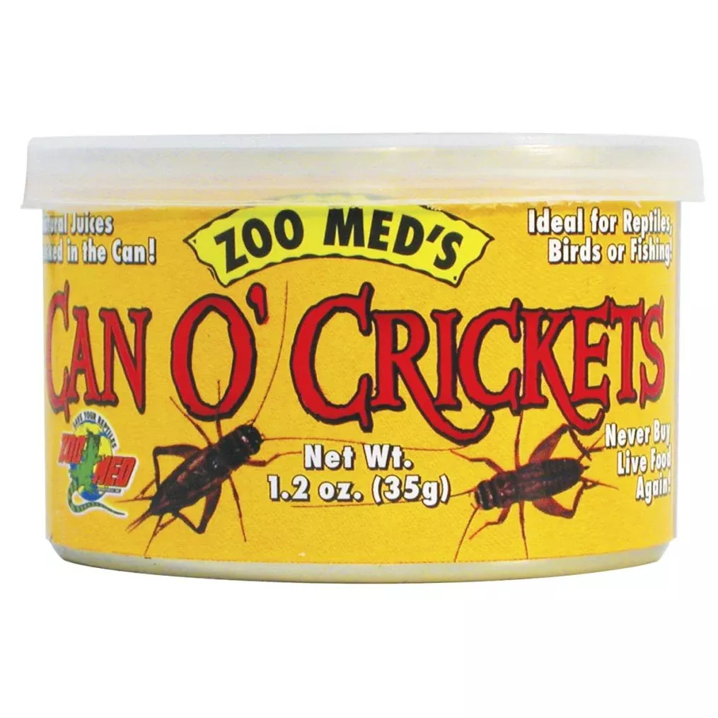 Zoo Med Can O' Crickets, 1.2 oz.