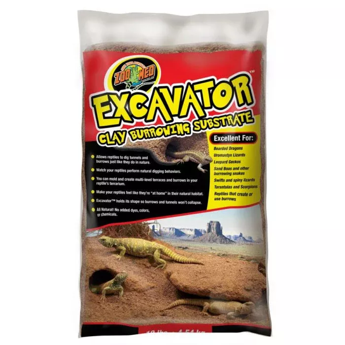 Zoo Med Excavator Clay Burrowing Substrate, 10 LB