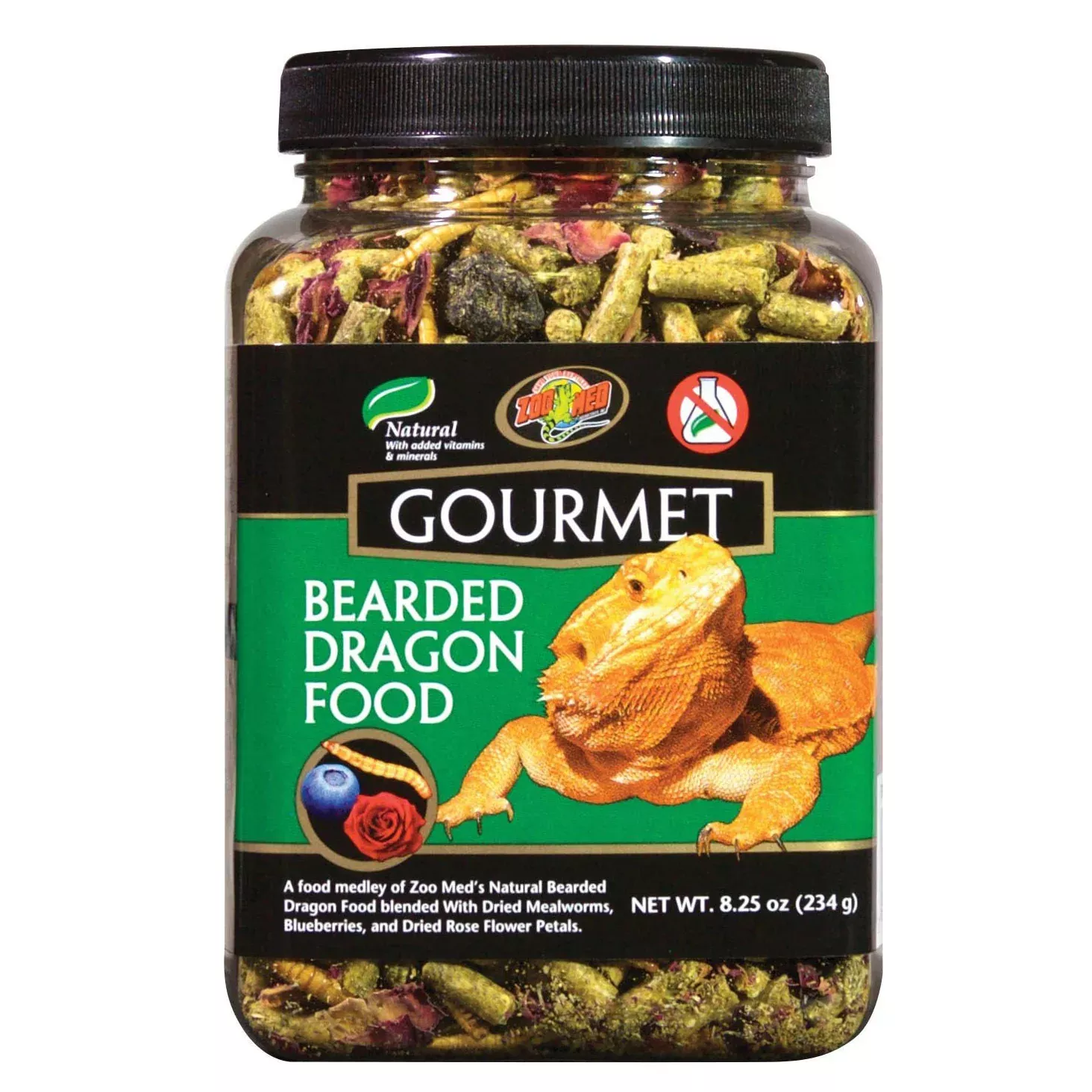 Zoo Med Gourmet Bearded Dragon Food, 8.5 oz.