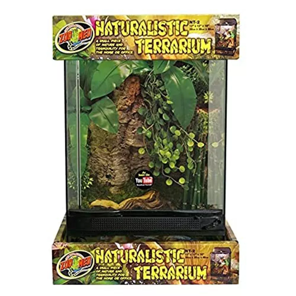 Zoo Med, Naturalistic Terrarium, Black