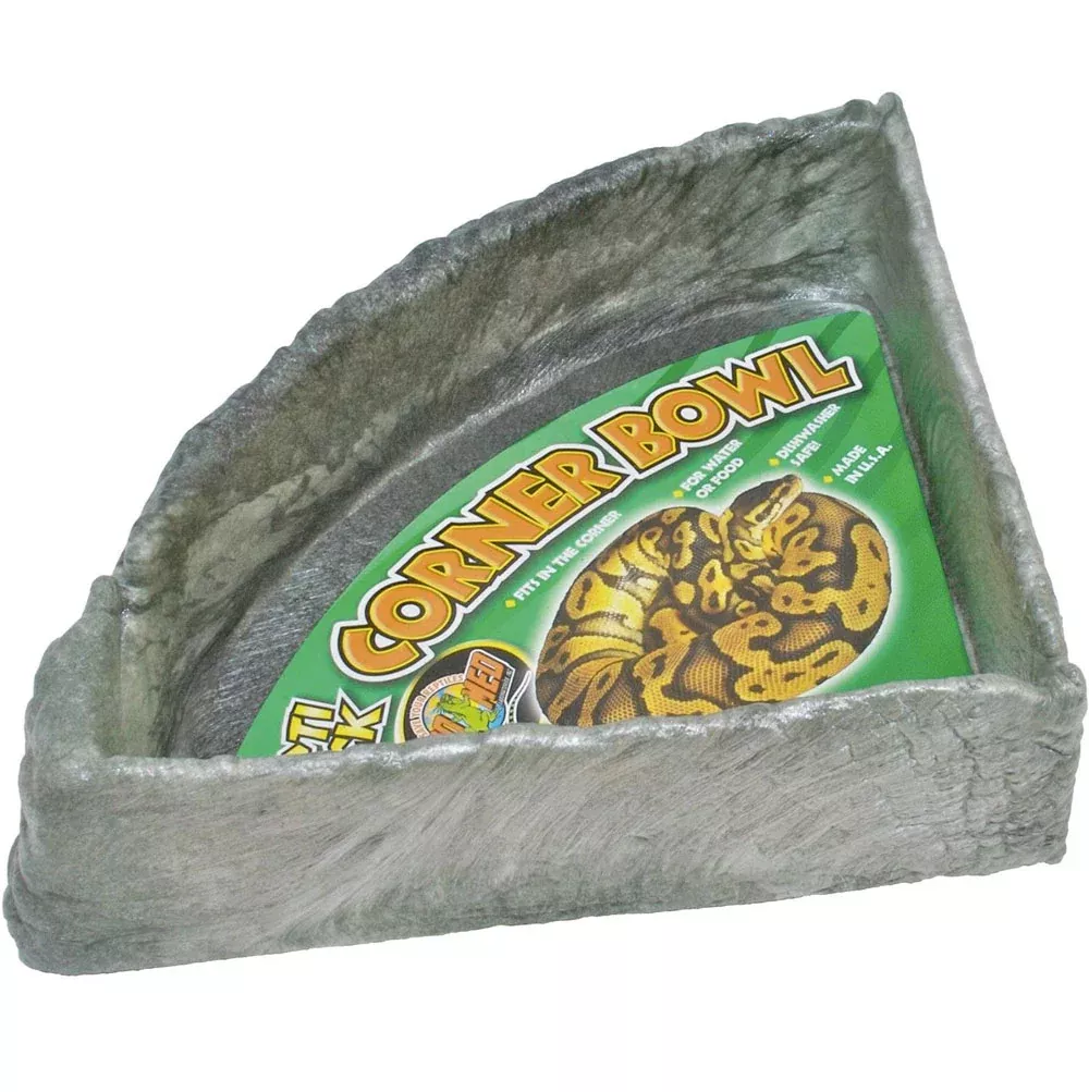 Zoo Med, Repti Rock Corner Bowl, XL