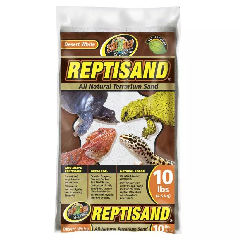 Zoo Med Reptisand, White, 10 LB