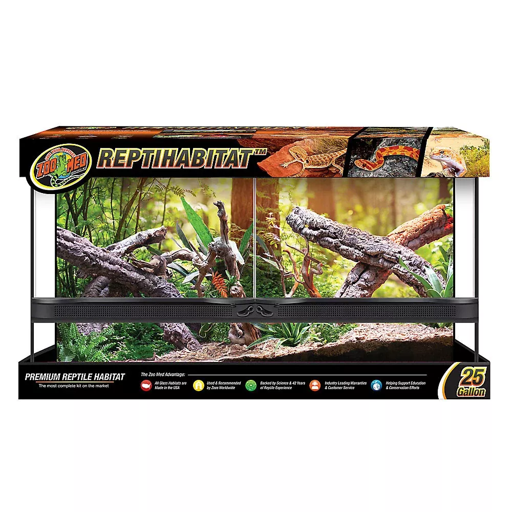 Zoo Med,Terrarium Double Door, 25 Gal