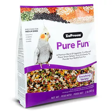 ZuPreem Pure Fun, For Medium Birds